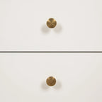 Finco Nightstand Side Table with 2 Drawers