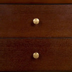 Finco Nightstand Side Table with 2 Drawers