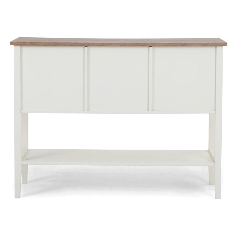 Buffet Sideboard Server Storage Cabinet Organizer with 4 Drawers