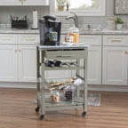 Jake Compact Mobile Rolling Kitchen Cart