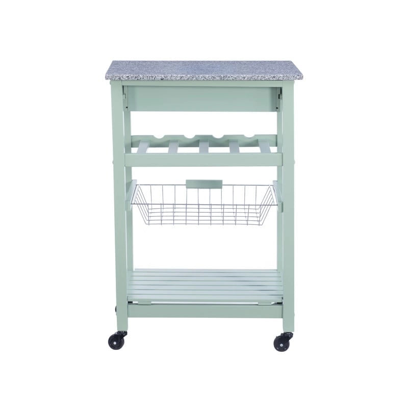 Jake Compact Mobile Rolling Kitchen Cart