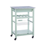 Jake Compact Mobile Rolling Kitchen Cart