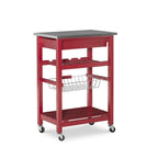 Jake Compact Mobile Rolling Kitchen Cart