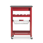 Jake Compact Mobile Rolling Kitchen Cart