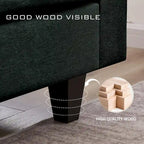 Modular Sectional Sofa Couch L Shaped With Storage Ottoman and Side Bags For Living Room