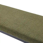Rue Teddy Fabric Upholstered Bench with Steel Legs