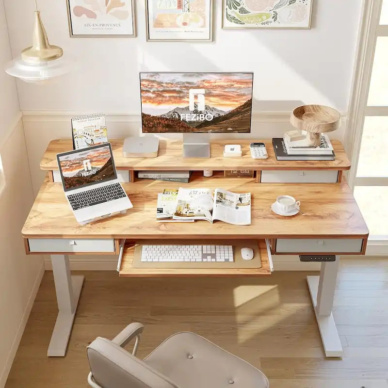 FEZIBO/Home Office Furniture/Wood/Desks