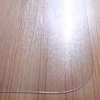 Rectangular PVC Chair Mat for Hard Floors & Carpet Tiles, 1.5mm Thick, Dull Polish Finish