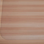 Rectangular PVC Chair Mat for Hard Floors & Carpet Tiles, 1.5mm Thick, Dull Polish Finish