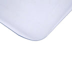 Rectangular PVC Chair Mat for Hard Floors & Carpet Tiles, 1.5mm Thick, Dull Polish Finish