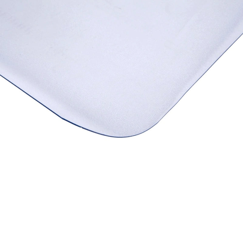 Rectangular PVC Chair Mat for Hard Floors & Carpet Tiles, 1.5mm Thick, Dull Polish Finish