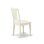 Asian Wood Oval Dining Set, Butterfly Leaf Pedestal Table & Slatted Back Chairs, Linen White