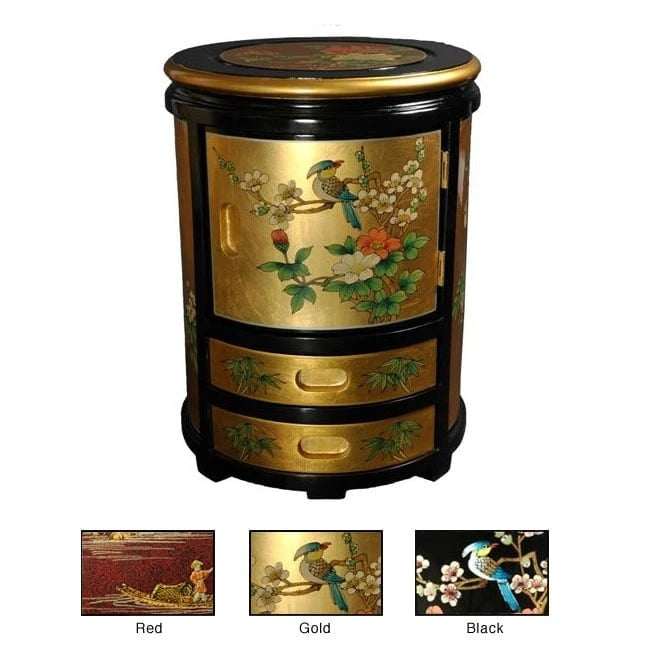 Handmade Oriental Stool (China)