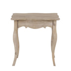 Unfinished Mindi Wood Side Table With Drawer by East at Main - 26 x 18 x 26
