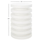 SAFAVIEH Harmanda Accent Table - 12 W x 12 D x 19 H - 12Wx12Dx19H