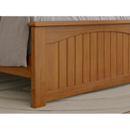 Nantucket Low Profile Platform Bed with Matching Footboard