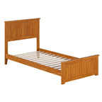 Nantucket Low Profile Platform Bed with Matching Footboard