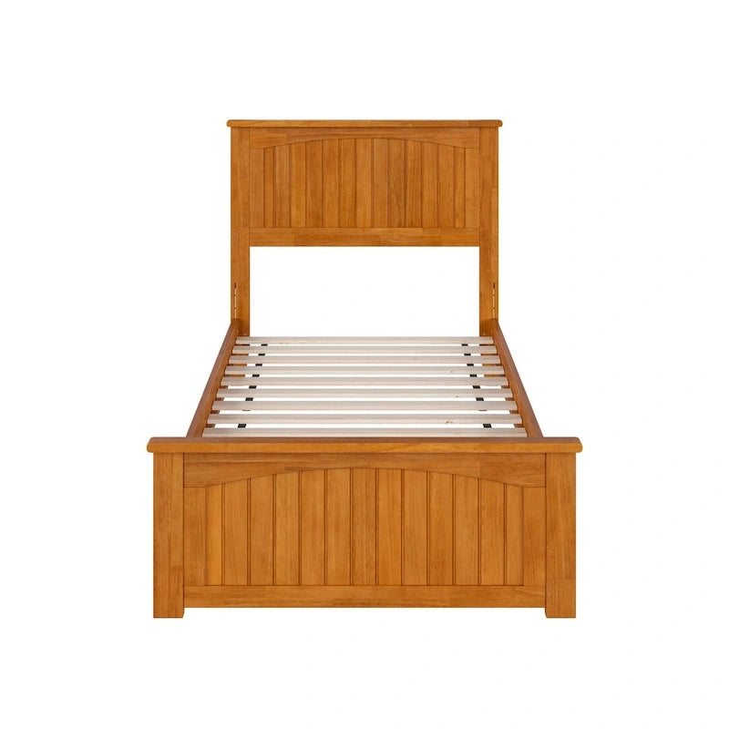 Nantucket Low Profile Platform Bed with Matching Footboard