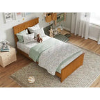 Nantucket Low Profile Platform Bed with Matching Footboard