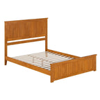 Nantucket Low Profile Platform Bed with Matching Footboard