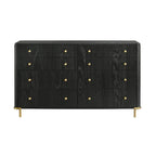 Anser Black and Grey 4-piece Bedroom Set