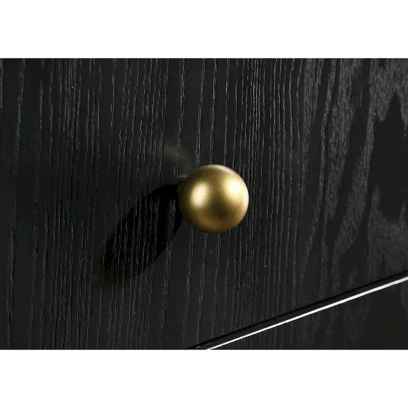 Anser Black and Grey 4-piece Bedroom Set