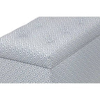 Angela Transitional Living Room Storage Trunk Bench