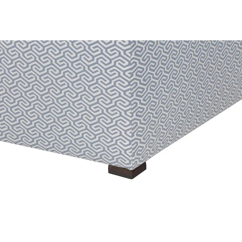 Angela Transitional Living Room Storage Trunk Bench