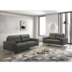 Poundex 2-Piece Sofa Set